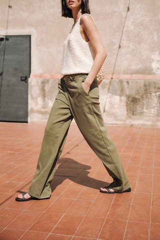 Pantalon - Kaki