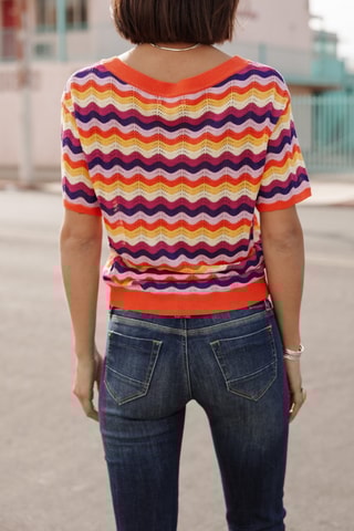 Top - Orange