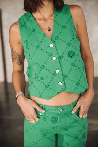Gilet sans manches - Vert