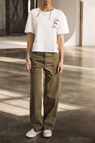Pantalon - Vert olive