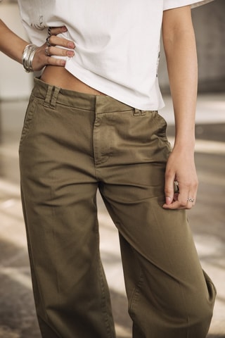 Pantalon - Vert olive