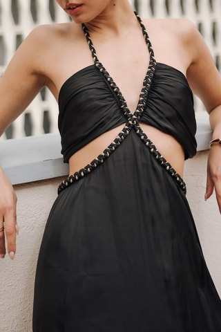 Vestido comprido - Preto