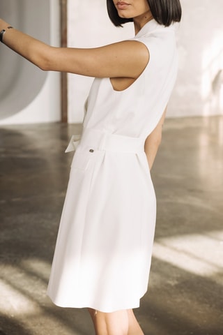 Vestido estilo patinadora - Branco