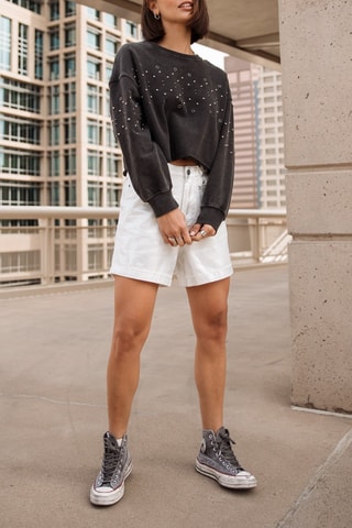 Sweat court - Noir