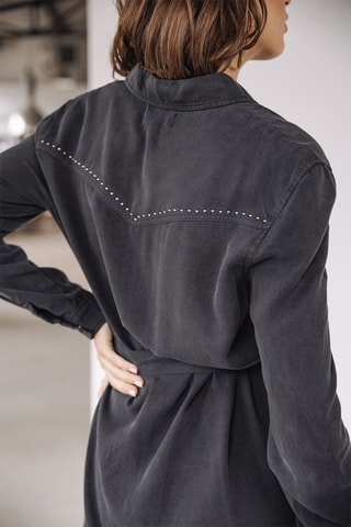 Vestido-camisa - Antracite