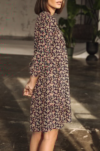 Vestido direito - Preto