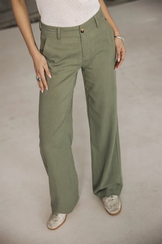 Pantalon wide legs - Kaki