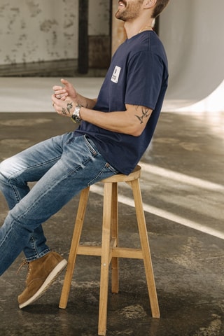 T-shirt - Azul-marinho