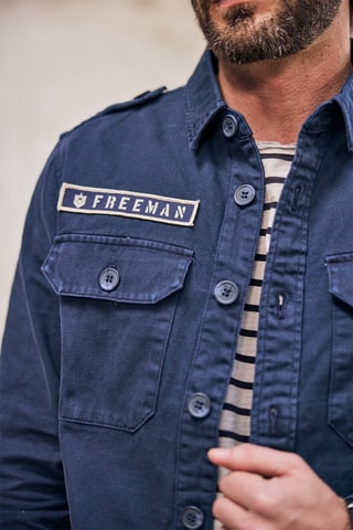 Camisa - Azul-marinho