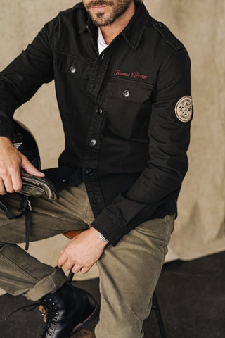Sobrecamisa - Preto