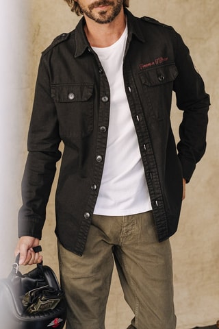 Sobrecamisa - Preto