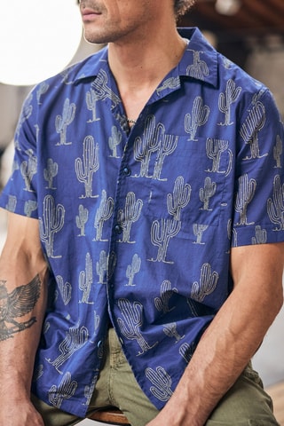 Camisa - Azul-marinho
