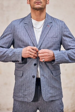 Veste - Bleu-gris