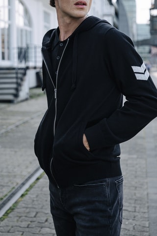 Sweat com capuz - Preto