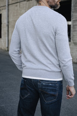 Camisola - Cinzento-claro