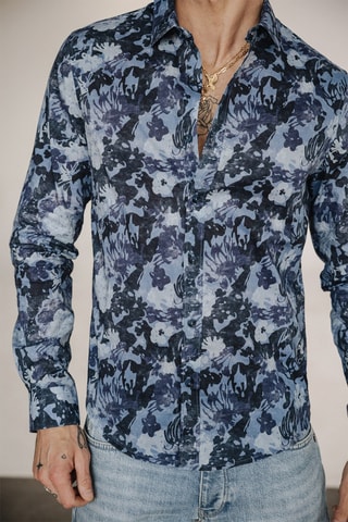 Camisa - Azul-marinho