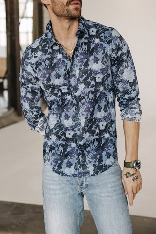 Camisa - Azul-marinho