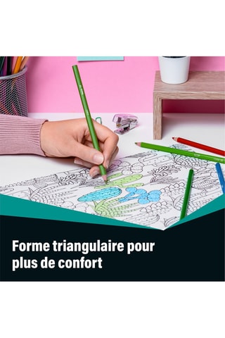 24 crayons de couleur Intensity - Multicolore