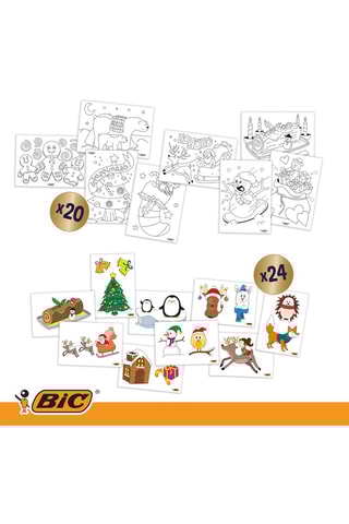 Calendrier de l'Avent - 24 fournitures