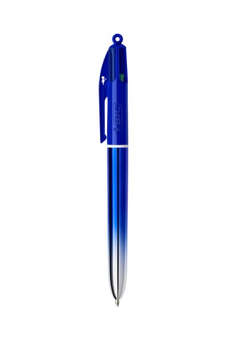 12 stylos-bille 4 couleurs Smooth - 4 encres