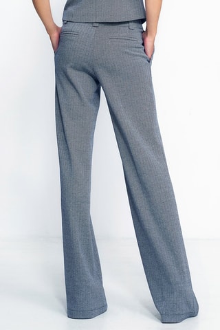 Broek Wide Legs Blauw 