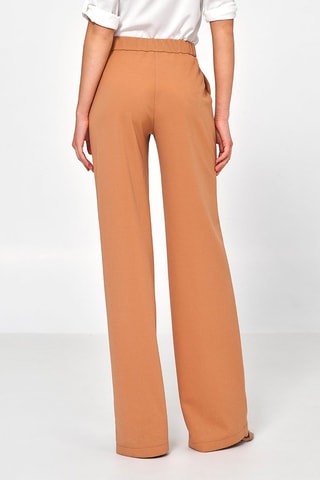Broek Wide Legs Lichtbruin
