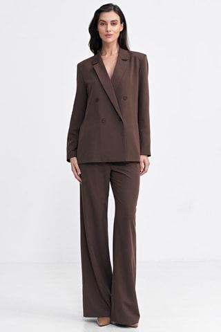 Broek Wide Legs - Bruin