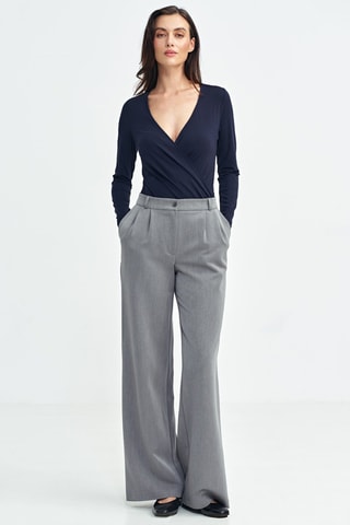 Broek Wide Legs - Grijs