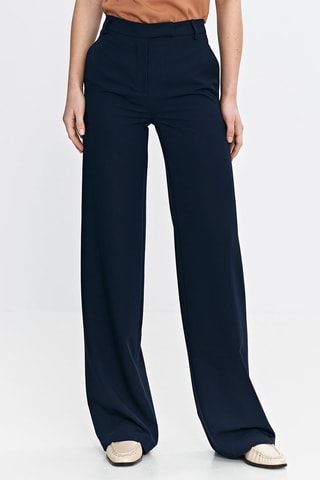 Broek Bootcut - Marineblauw
