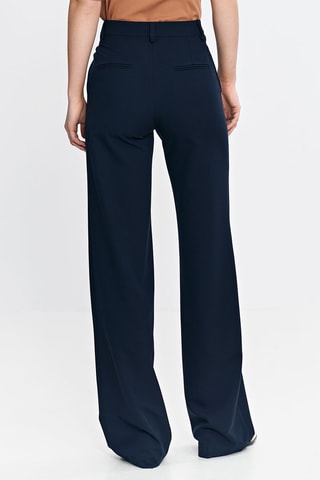 Broek Bootcut - Marineblauw