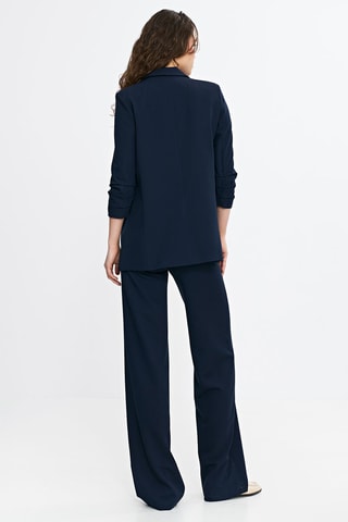 Broek Bootcut - Marineblauw