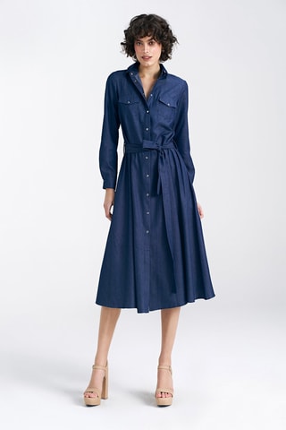 Midi-jurk Blauw