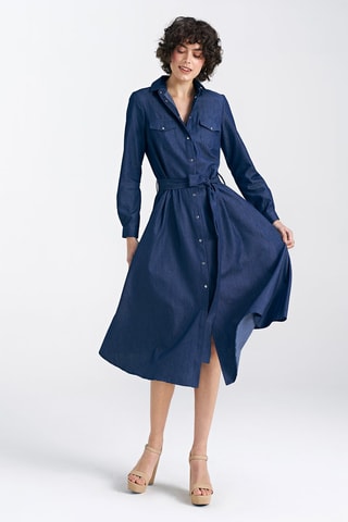 Midi-jurk Blauw