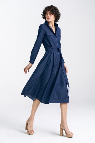 Midi-jurk Blauw