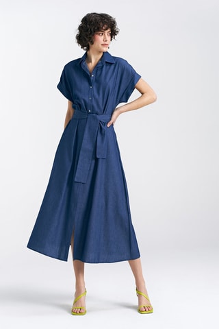 Midi-jurk Blauw