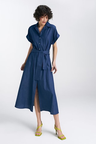 Midi-jurk Blauw