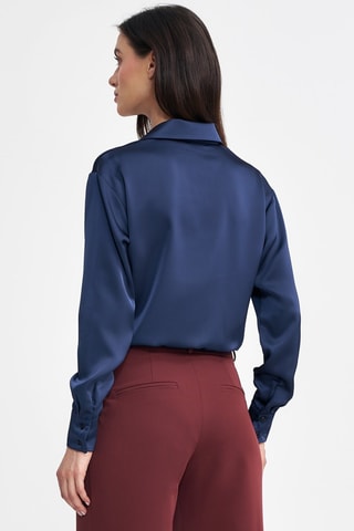 Blouse - Marineblauw