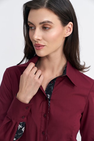 Blouse - Bordeauxrood