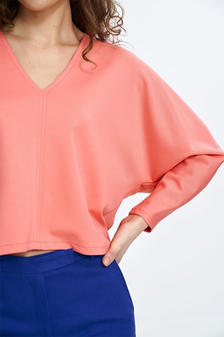 Oversized Tpo - Koraalrood