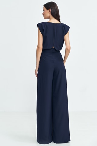 Jumpsuit - Marineblauw