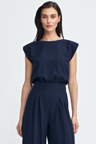 Jumpsuit - Marineblauw
