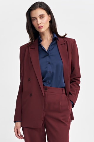 Blazer - Bordeauxrood