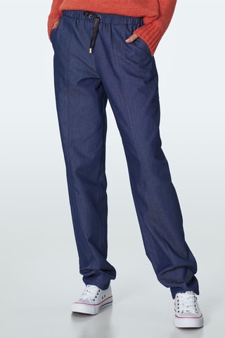 Jeans Wide Legs - Donkerblauw