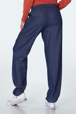 Jeans Wide Legs - Donkerblauw