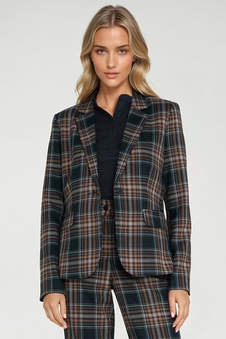 Blazer Slim Fit - Marineblauw