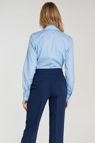 Blouse Slim Fit - Lichtblauw