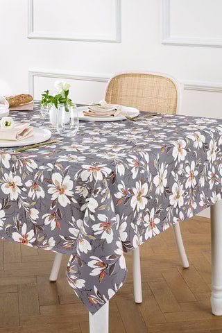 Toalha de mesa Champ de nuit - Cinzento-escuro
