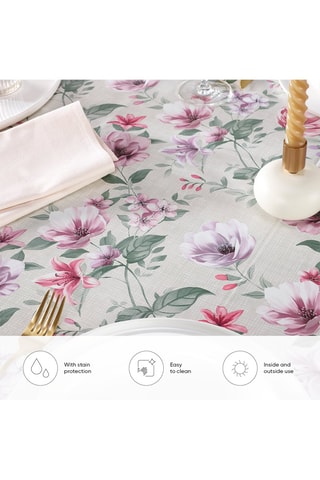 Toalha de mesa Magnolia - Cinzento