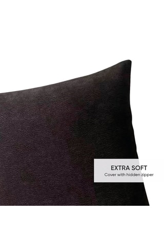 Capa de almofada Yara - Cinzento-escuro - 45 x 45 cm