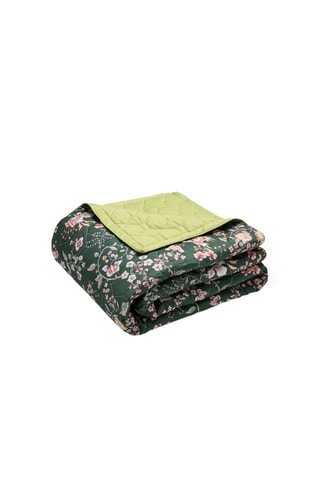 Colcha XL Jardin secret - Verde